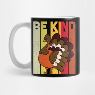 BE KIND Save the Turkey Thanksgiving Vegan Gift T-shirt Mug